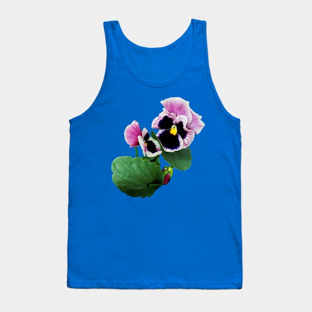 Pansies - Pansy Mother and Child Tank Top by SusanSavad